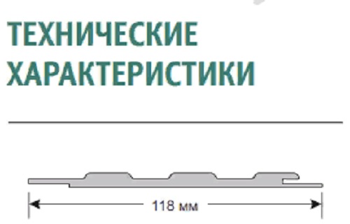 Технический чертеж панель Бриз 